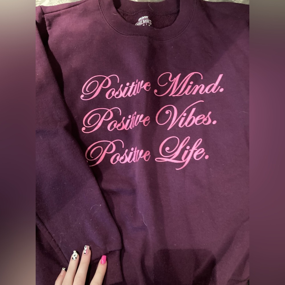 purple hoodie